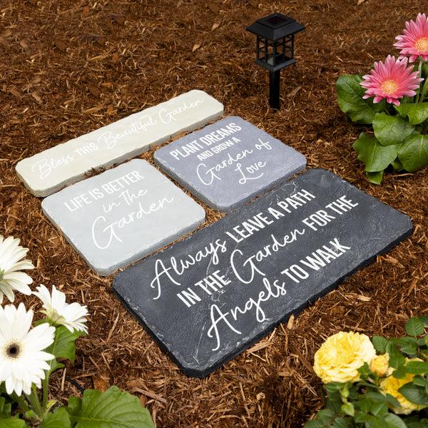 Pavilion Gift Company In The Garden 7.75" X 7.75" Garden Stone