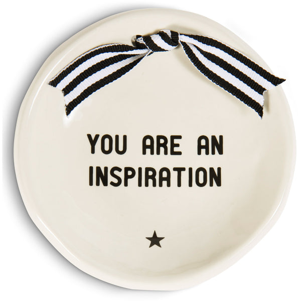 pavilion gift company Inspiration 4.25" Round Keepsake Dish