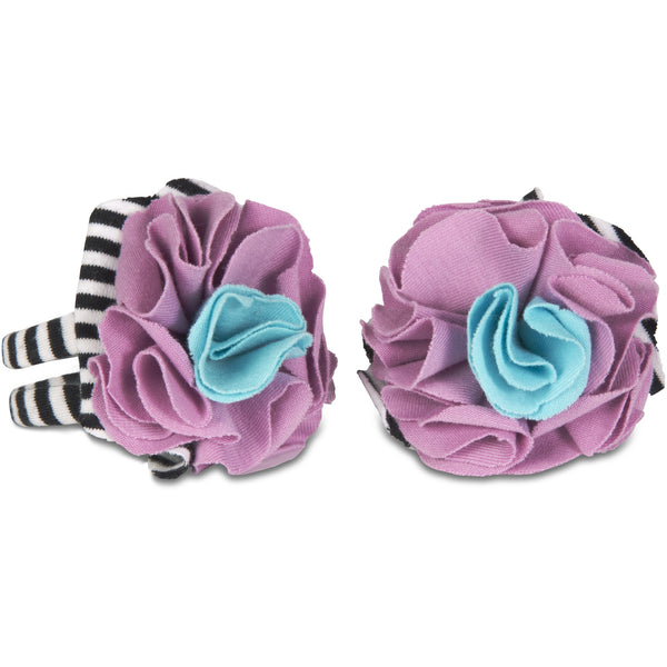 pavilion gift company Jazzy Gem Barefoot Booties (0-6 Months)