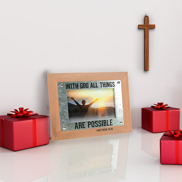 Pavilion Gift Company Jesus Lovin' People 9.5" X 7.5" Frame (Holds 6" X 4" Photo)