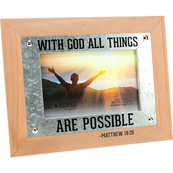 pavilion gift company Jesus Lovin' People 9.5" x 7.5" Frame (Holds 6" x 4" Photo)