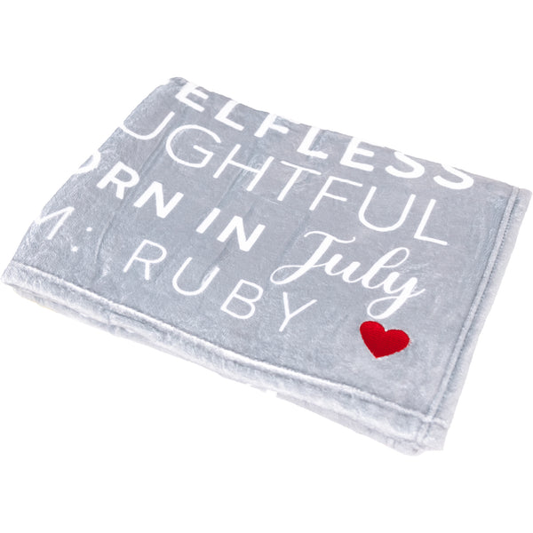 Pavilion Gift Company July 50" X 60" Royal Plush Blanket
