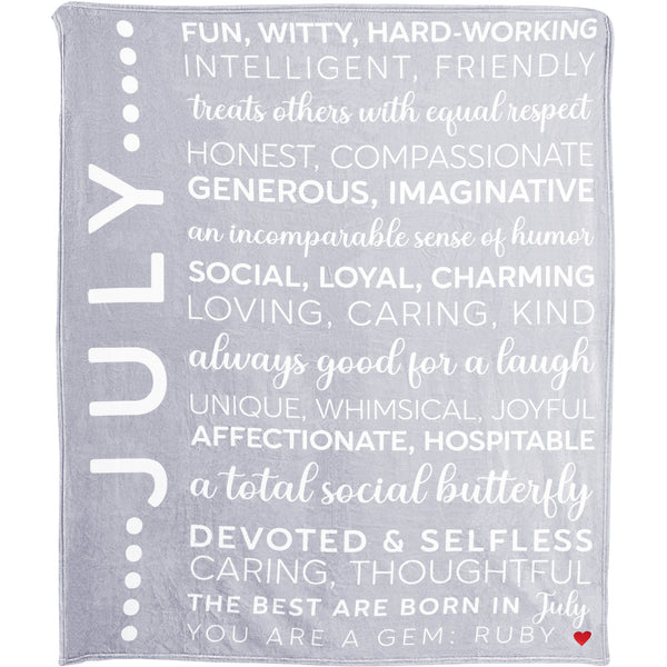 pavilion gift company July 50" x 60" Royal Plush Blanket