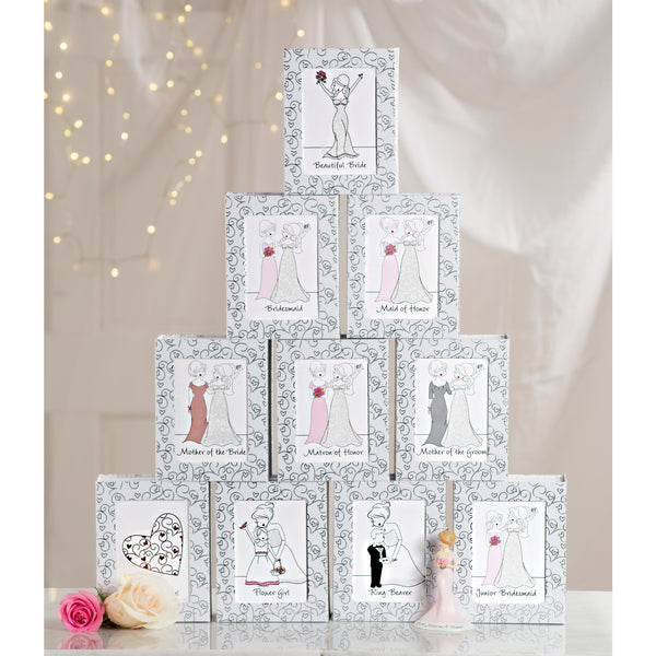 Pavilion Gift Company Junior Bridesmaid 4.5" Ornament