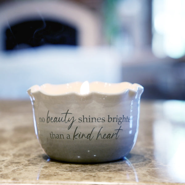 Pavilion Gift Company Kind Heart 11 Oz - 100% Soy Wax Reveal Candle Scent: Tranquility