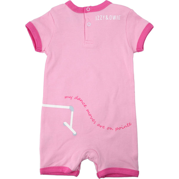 Pavilion Gift Company Kitty Ballerina 6-12 Months Romper
