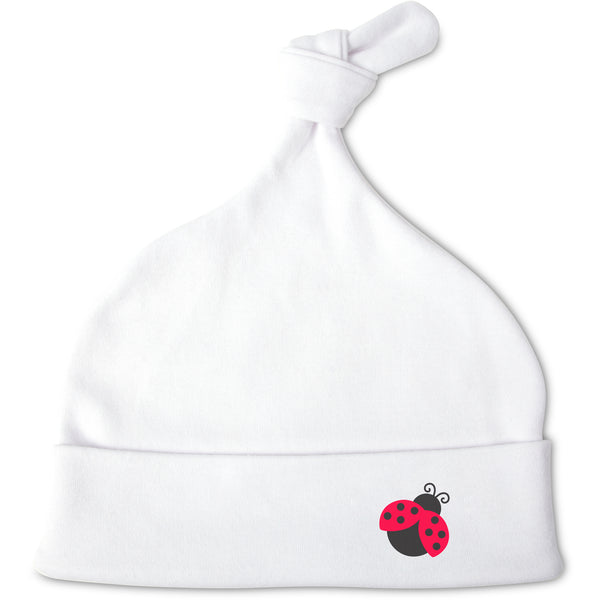 pavilion gift company Lady Bug 0-3 Months Baby Beanie