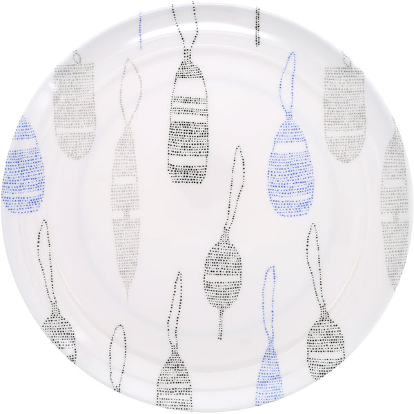 pavilion gift company Lake 10.5" Melamine Dinner Plates (Set of Two)