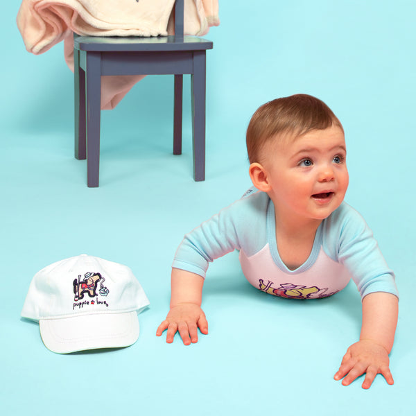 Pavilion Gift Company Lake 18"-19" Adjustable Baby Hat 0-12 Months