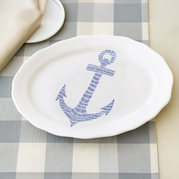 Pavilion Gift Company Lake 20" Melamine Serving Tray