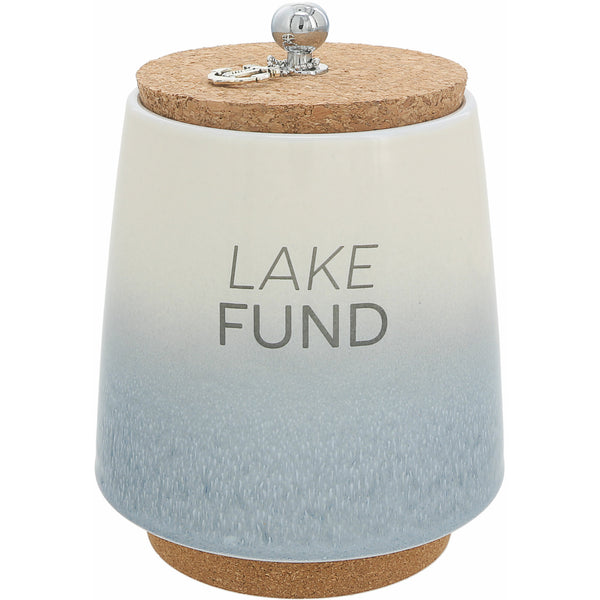 pavilion gift company Lake 6.5" Ceramic Savings Bank
