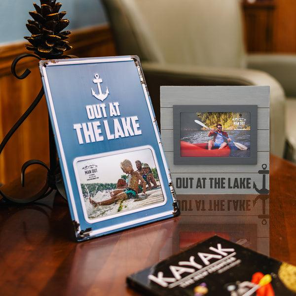 Pavilion Gift Company Lake 8.75" Frame (Holds 6" X 4" Photo)