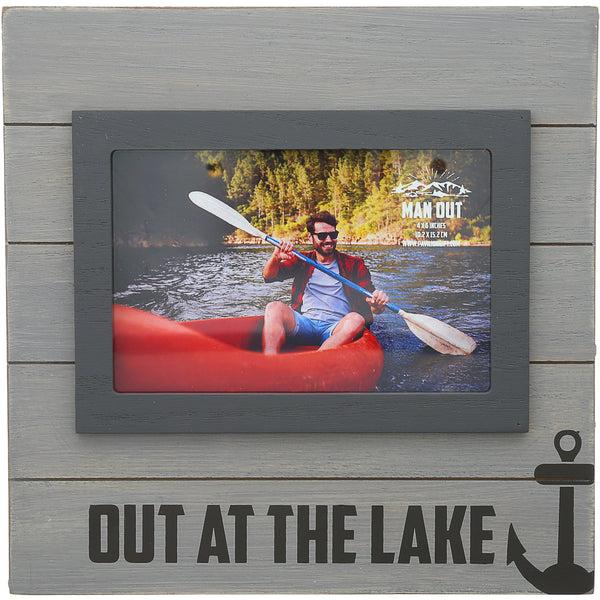 pavilion gift company Lake 8.75" Frame (Holds 6" x 4" Photo)