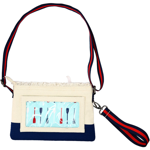 pavilion gift company Lake 9.5" x 6.5" Touch Screen Crossbody Bag