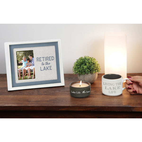 Pavilion Gift Company Lake 9.75" X 8.25" Frame (Holds 4" X 6" Photo)