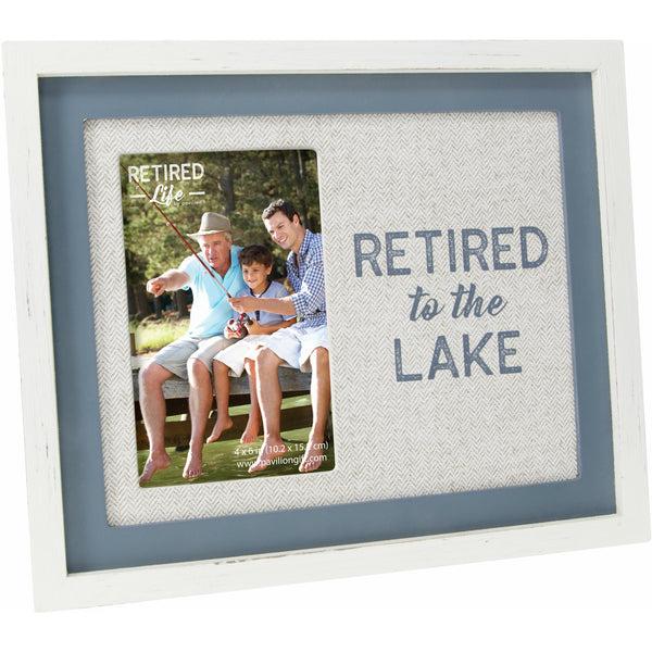 pavilion gift company Lake 9.75" x 8.25" Frame (Holds 4" x 6" Photo)