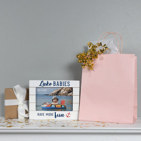 Pavilion Gift Company Lake Babies 7.5" X 6" Frame (Holds 6" X 4" Photo)