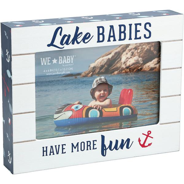pavilion gift company Lake Babies 7.5" x 6" Frame (Holds 6" x 4" Photo)