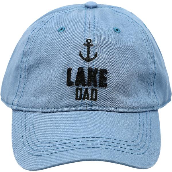 pavilion gift company Lake Dad Cadet Blue Adjustable Hat