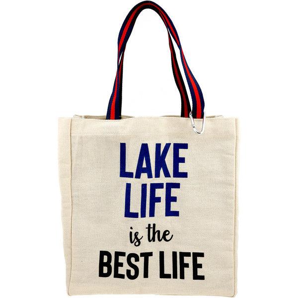 pavilion gift company Lake Life 100% Cotton Twill Gift Bag