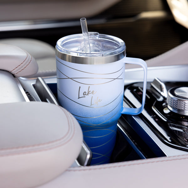 Pavilion Gift Company Lake Life 30 Oz Travel Tumbler