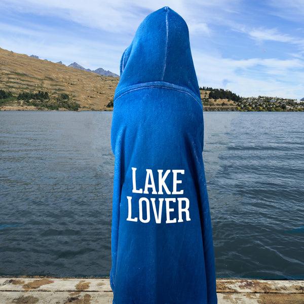 Pavilion Gift Company Lake Lover 40" X 30" Children's Hooded Blanket
