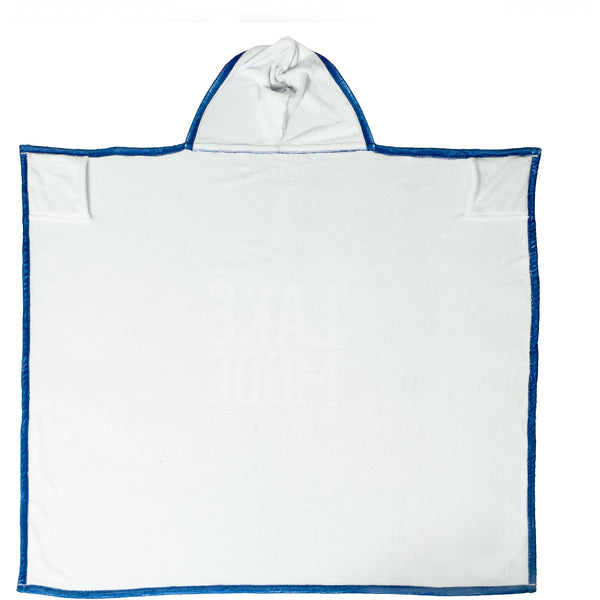 Pavilion Gift Company Lake Lover 40" X 30" Children's Hooded Blanket