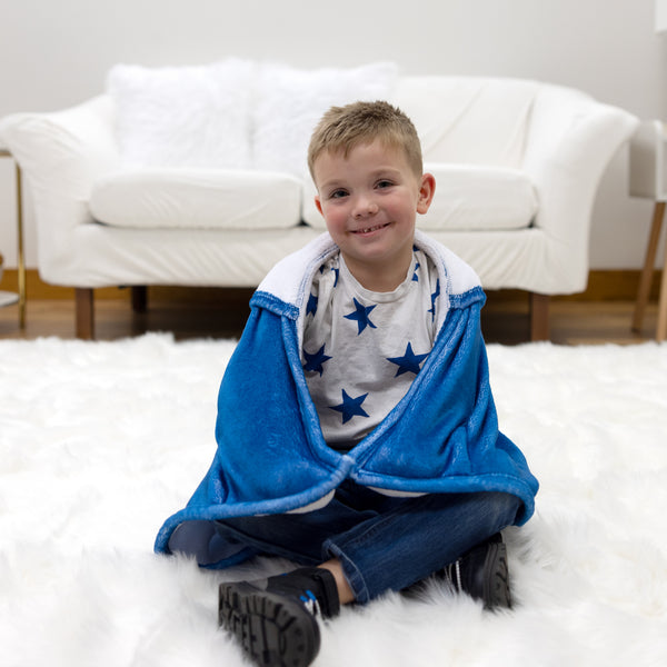 pavilion gift company Lake Lover 40" x 30" Children's Hooded Blanket