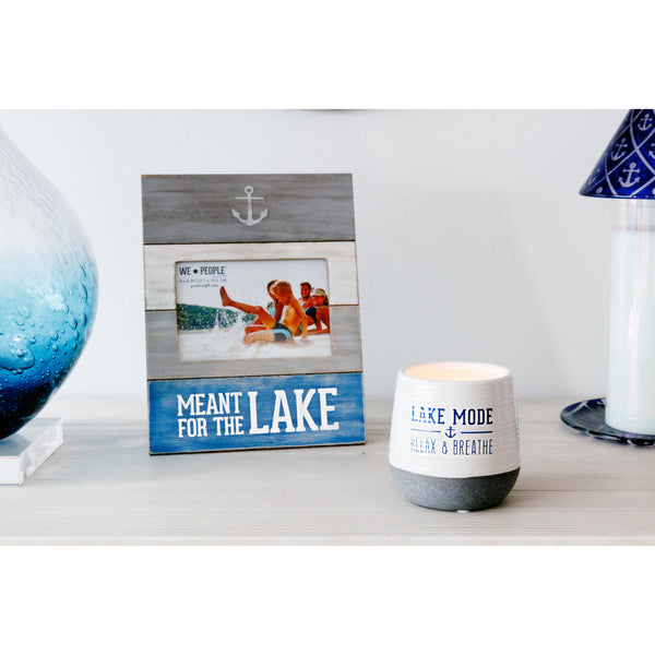 Pavilion Gift Company Lake Mode 11 Oz - 100% Soy Wax Reveal Candle Scent: Serenity