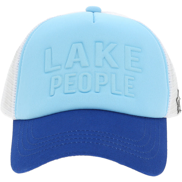 pavilion gift company Lake People Adjustable Lake Blue Neoprene Mesh Hat