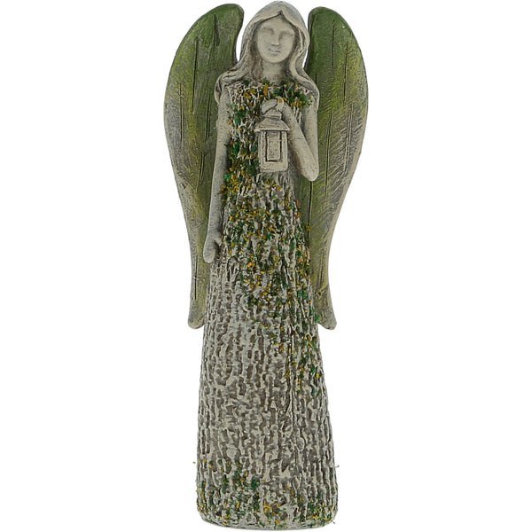 pavilion gift company Lantern 4.5" Angel holding a Lantern