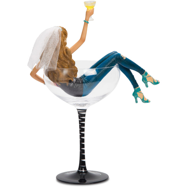 Pavilion Gift Company Last Night Out 10.5" Girl In Glass