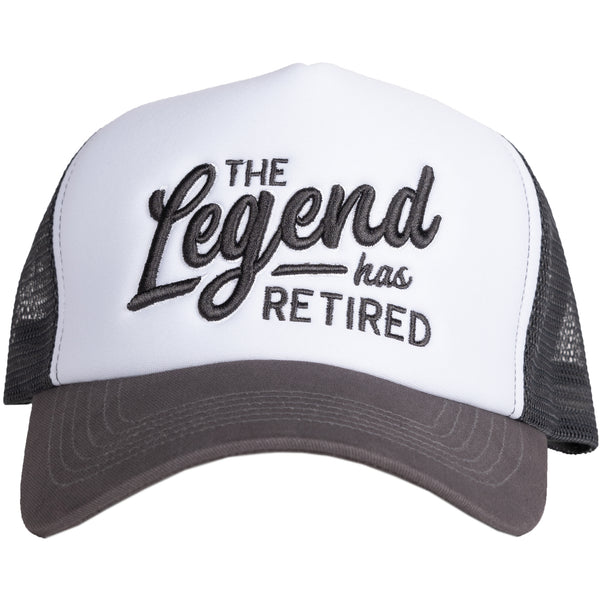 pavilion gift company Legend Dark Gray Adjustable Trucker Hats