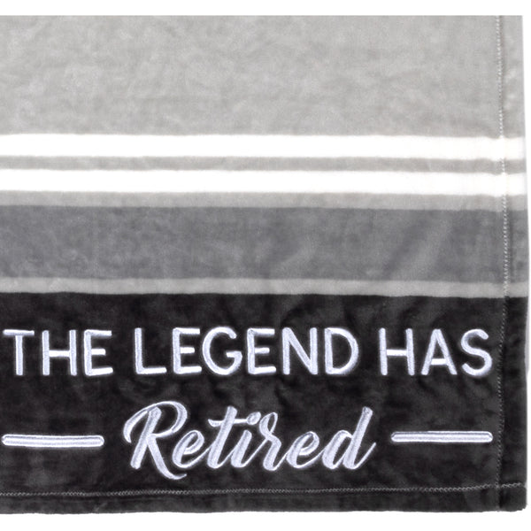 pavilion gift company Legend has Retired 50" x 60" Royal Plush Blanket