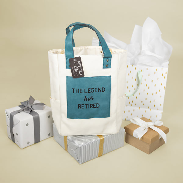 Pavilion Gift Company Legend Large Canvas Bottle Gift Bag