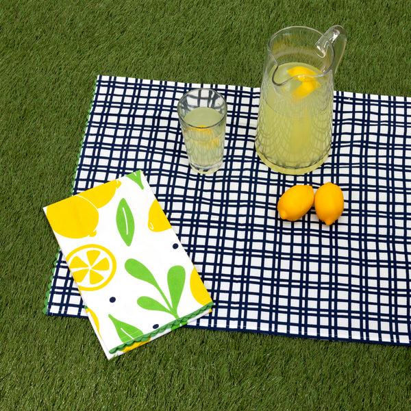 Pavilion Gift Company Lemons Tea Towel Gift Set (2 - 20" X 28")