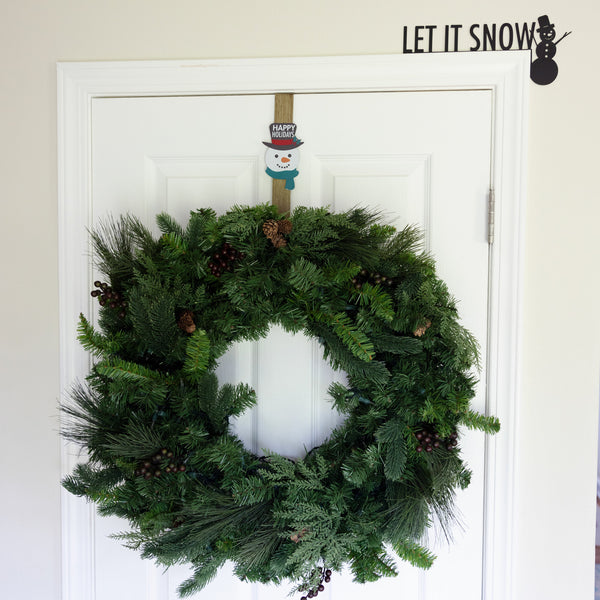 Pavilion Gift Company Let It Snow Metal Door Topper