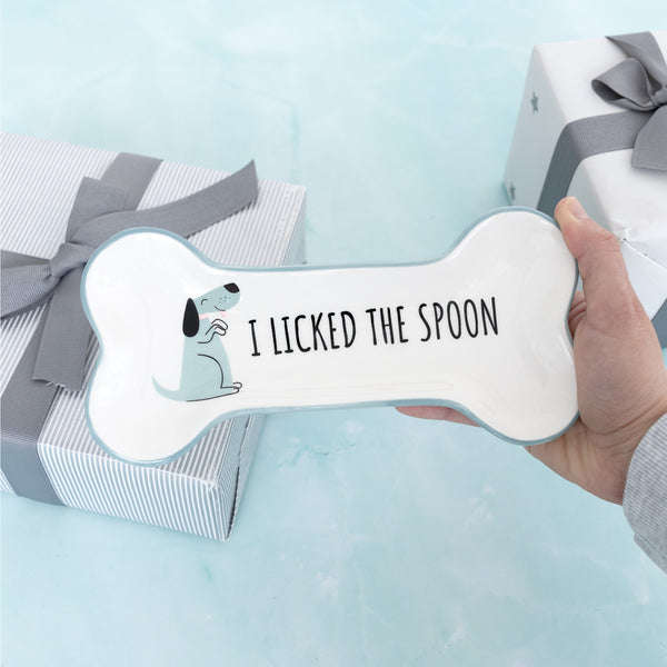 Pavilion Gift Company Licked The Spoon 8.5" Spoon Rest