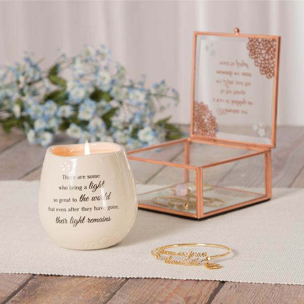 Pavilion Gift Company Light 8 Oz - 100% Soy Wax Candle Scent: Tranquility