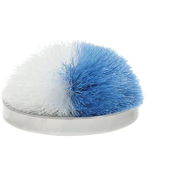 Pavilion Gift Company Light Blue & White 2.75" Pom Pom Lid