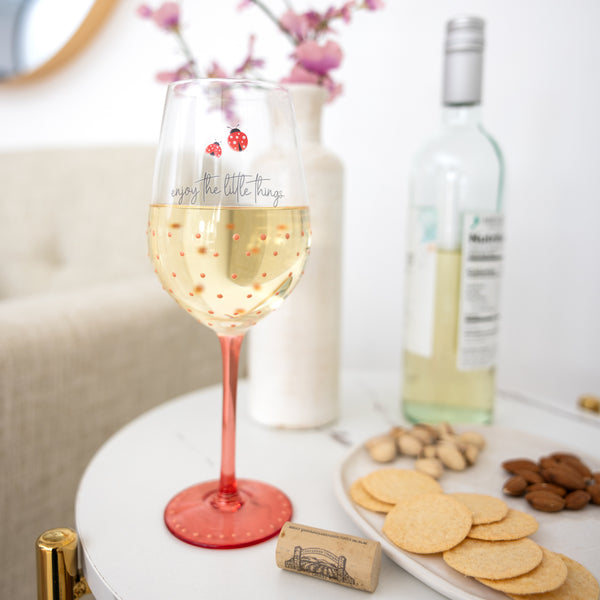 Pavilion Gift Company Little Things 16 Oz Wine Glass