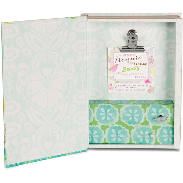 Pavilion Gift Company Live Laugh Love 6.5" X 2" X 8.5" Musical Book Box
