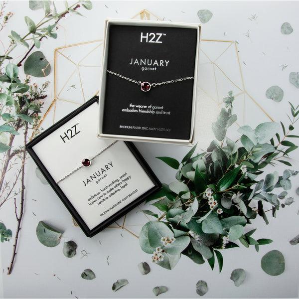 Pavilion Gift Company Liza Birthstone February Amethyst 17"-18.5" Necklace With 0.25" Crystal Pendant Made From Austrian Crystals