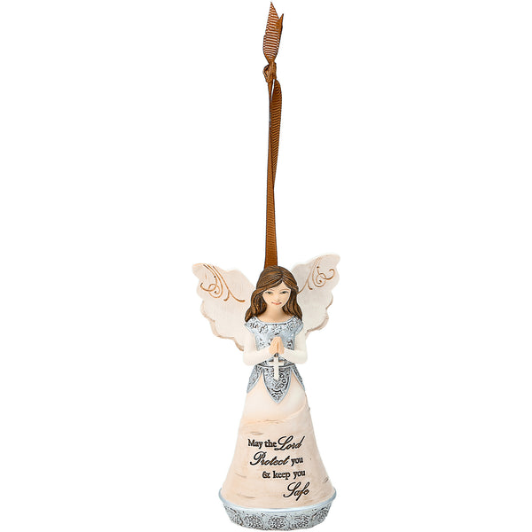 pavilion gift company Lord Protect 4.5" Angel Ornament