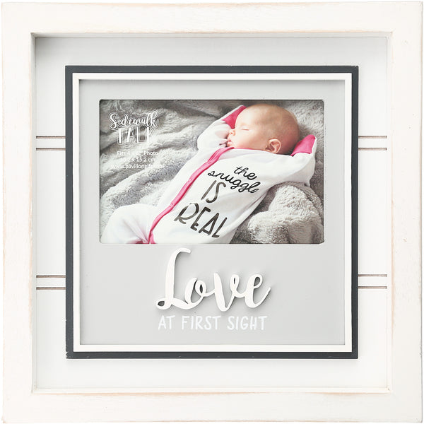 pavilion gift company Love 10" Frame (Holds 6" x 4" Photo)