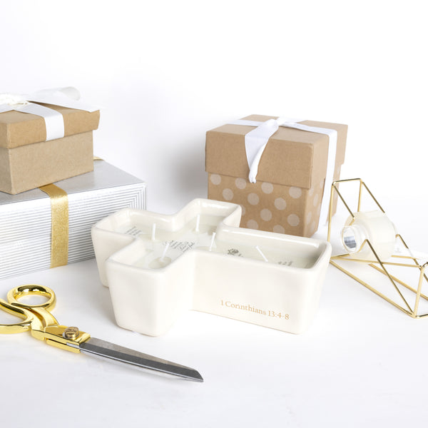 Pavilion Gift Company Love 12 Oz - 100% Soy Wax Reveal 5 Wick Candle Scent: Tranquility