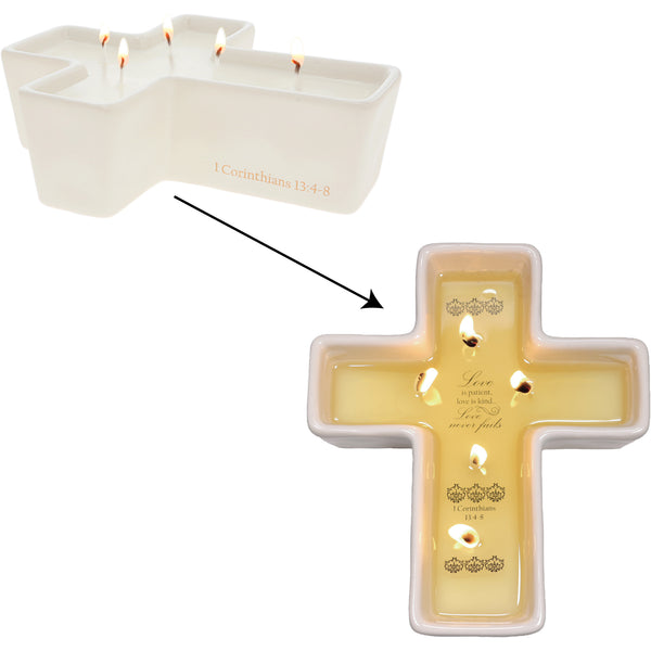 pavilion gift company Love 12 oz - 100% Soy Wax Reveal 5 Wick Candle Scent: Tranquility