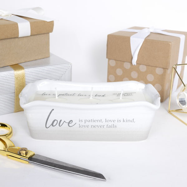 Pavilion Gift Company Love 12 Oz - 100% Soy Wax Reveal Triple Wick Candle Scent: Tranquility