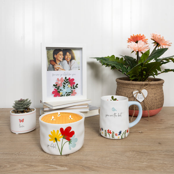 Pavilion Gift Company Love 4.5" Artificial Potted Plant