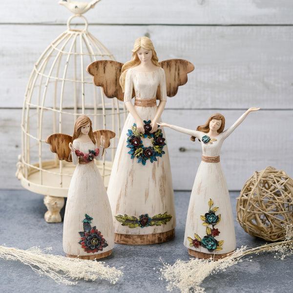 Pavilion Gift Company Love 7.5" Angel Holding Hearts